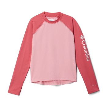Columbia Majice S Kapuljačom Za Dječake - Sandy Shores Long Sleeve Sunguard Roze Ljubičaste Roze | H